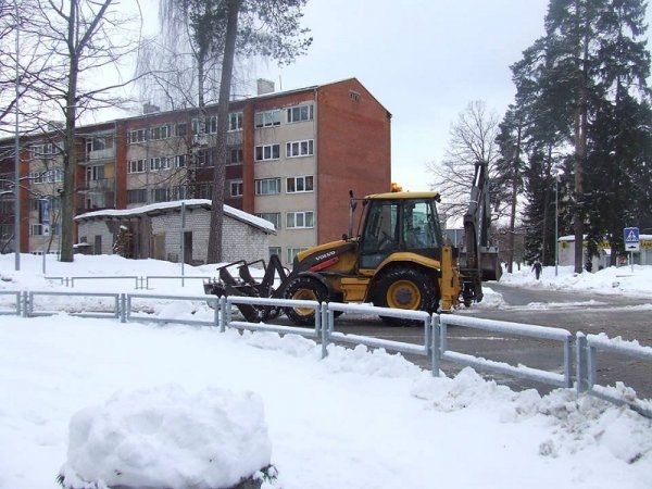 Ziema un ielu uzturēšanas darbi turpinās
