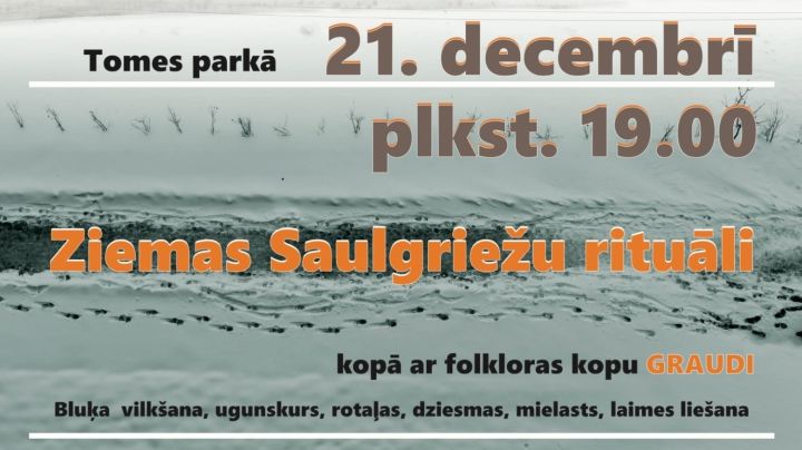 Ziemas saulgriežu rituāli Tomē