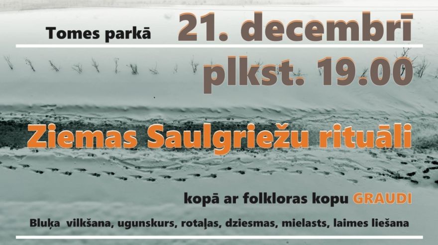 Ziemas saulgriežu rituāli Tomē