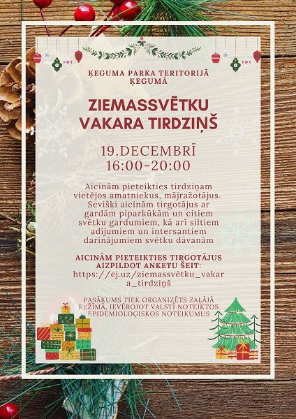 Ziemassvētku tirdziņš Ķegumā