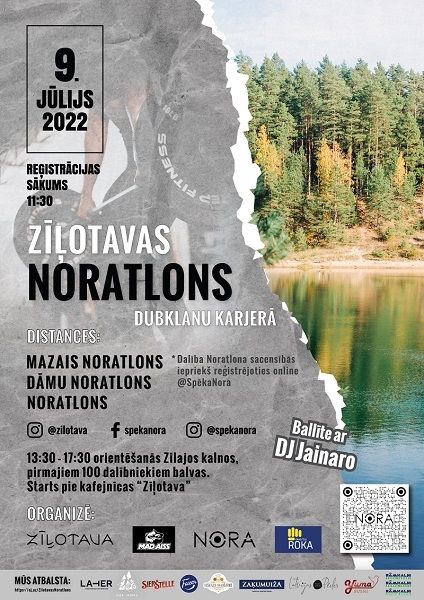 Zīļotavas Noratlons Dubkalnu karjerā 2022