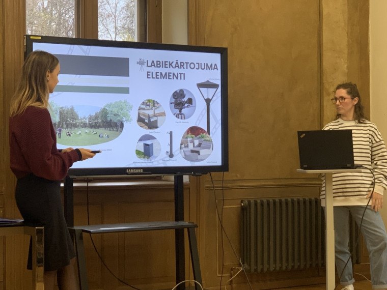 Latvijas Biozinātņu un tehnoloģiju universitātes studentu izstrādātās Ķeipenes centra attīstības vīzijas