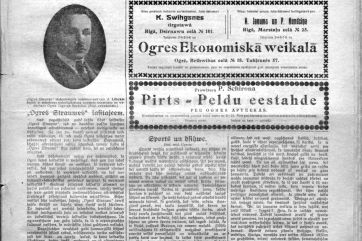 Attēls rakstam: Kas aktuāls bija ogrēniešiem 1929. gada maijā?
