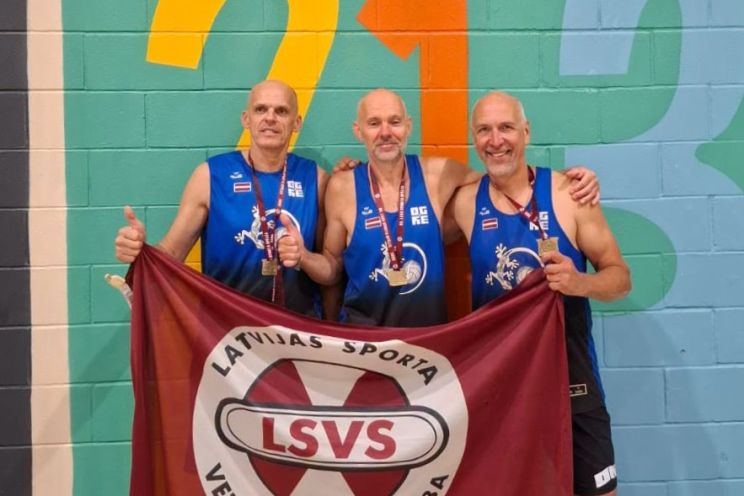 Attēls rakstam: Ogres pludmales volejbola seniori izcīna čempionu titulu