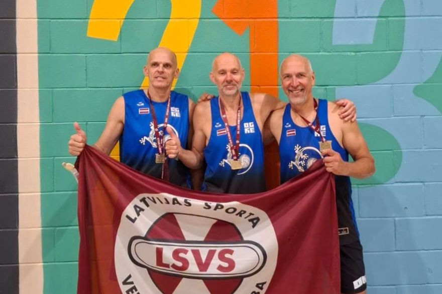 Ogres pludmales volejbola seniori izcīna čempionu titulu