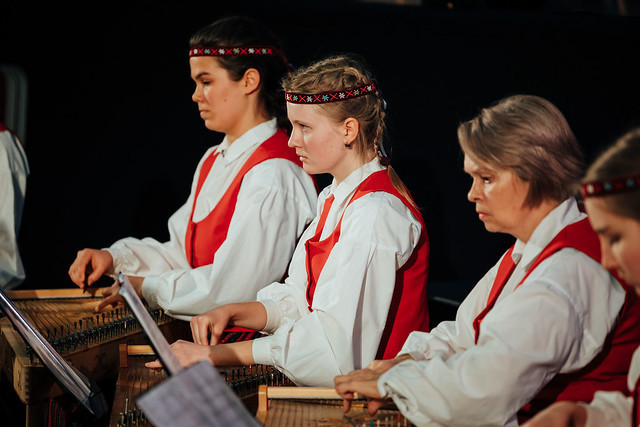 FOTO: Koklētāju ansambļu koncerts "KOKĻU ATBALSIS"