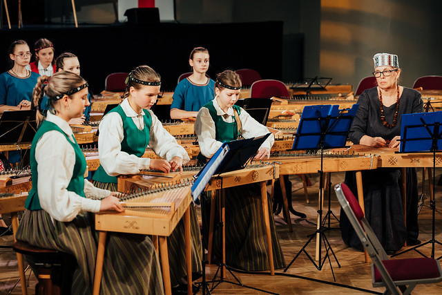 FOTO: Koklētāju ansambļu koncerts "KOKĻU ATBALSIS"