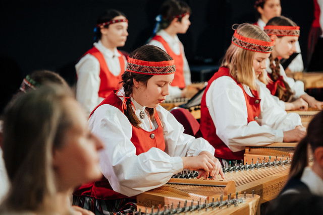 FOTO: Koklētāju ansambļu koncerts "KOKĻU ATBALSIS"
