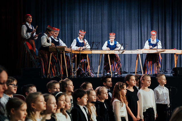 FOTO: Koklētāju ansambļu koncerts "KOKĻU ATBALSIS"