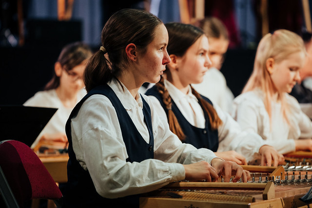 FOTO: Koklētāju ansambļu koncerts "KOKĻU ATBALSIS"