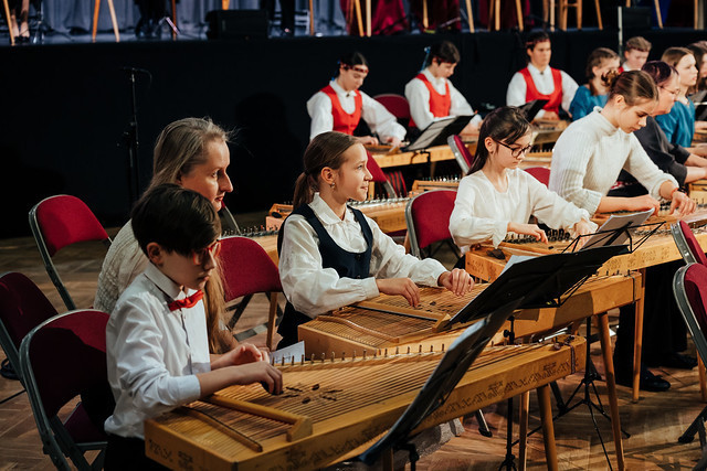 FOTO: Koklētāju ansambļu koncerts "KOKĻU ATBALSIS"