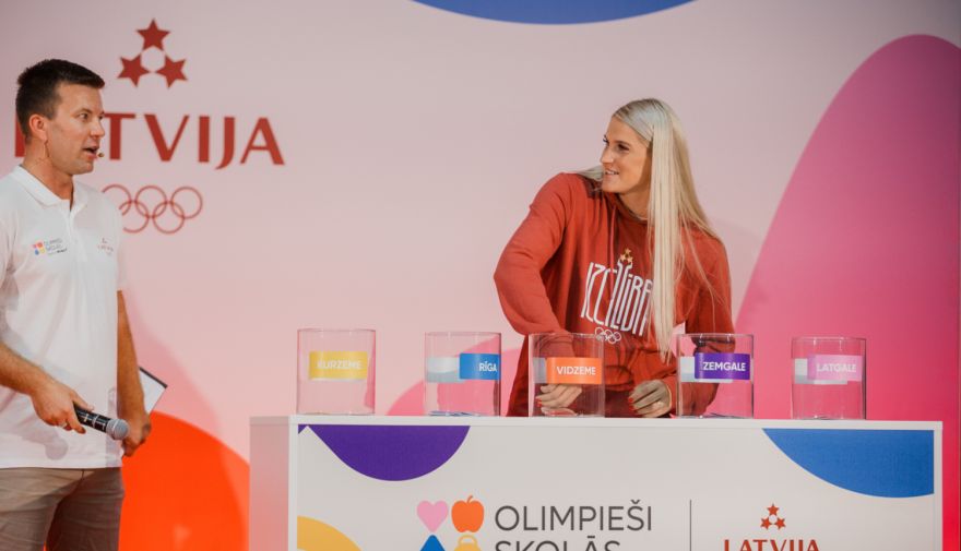 Olimpieši dodas pie skolēniem – startē jauna iniciatīva veselīgas ikdienas stiprināšanai