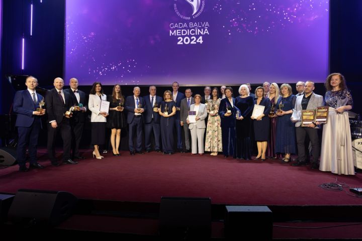 Paziņo "Gada balvas medicīnā 2024" laureātus; balvu saņem arī ģimenes ārste no Lielvārdes 