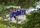 Attēls rakstam: FOTO: Četri kori pieskandina Ogres promenādi cikla "Upes vakari" noslēguma koncertā