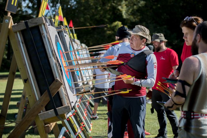 FOTO: Aizvadītas Vidzeme Open 2024 loka šaušanas sacensības