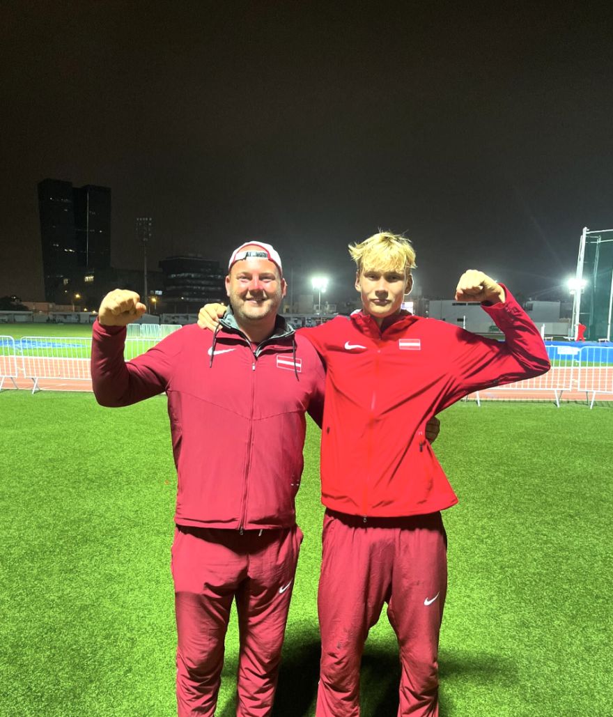 Miks Jānis Opolais izcīna 13.vietu Pasaules U20 čempionātā Limā, Perū