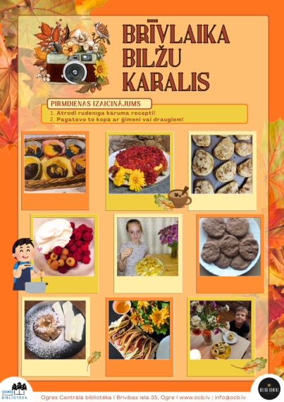 Ogres Centrālajā bibliotēkā noslēdzies konkurss “Brīvlaika bilžu karalis”