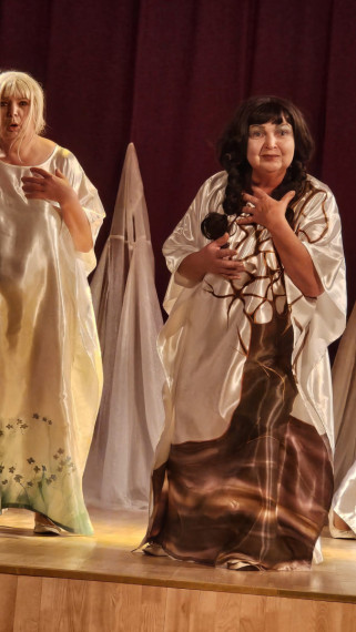 FOTO: Aizvadīts diasporas Amatierteātru festivāls “Laipa - 2025&quot; Birzgalē