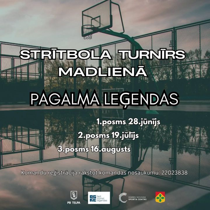 Madlienā gaidāmi strītbola mači