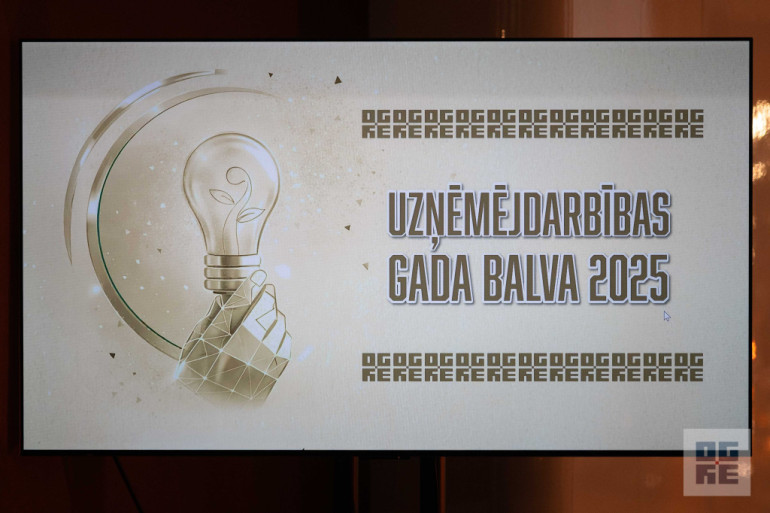 FOTO: Pasniegtas Gada balvas uzņēmējdarbībā 2025 
