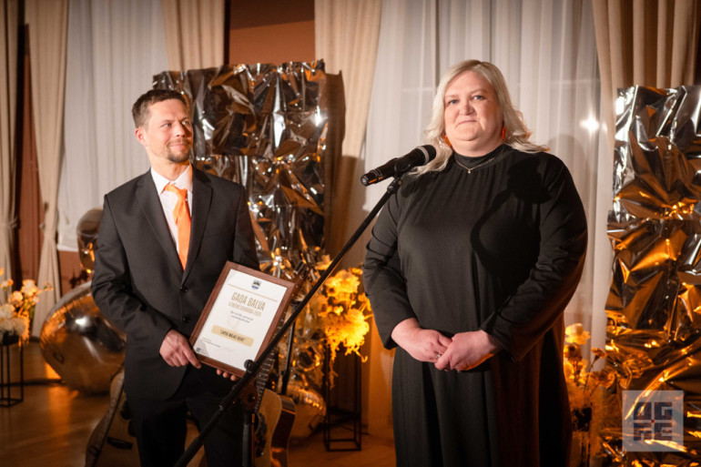 FOTO: Pasniegtas Gada balvas uzņēmējdarbībā 2025 