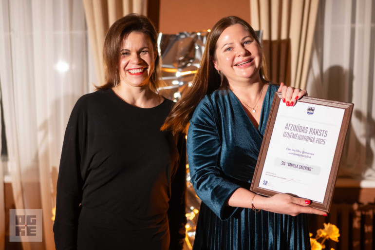 FOTO: Pasniegtas Gada balvas uzņēmējdarbībā 2025 