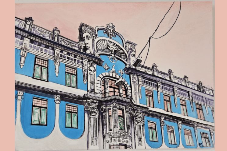 Attēls rakstam:  Emīla Kristiāna Muzikanta personālizstādes "Aiz skatiena robežas" atklāšana