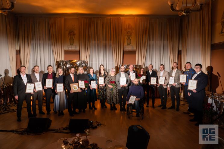 Attēls rakstam: FOTO: Pasniegtas Gada balvas uzņēmējdarbībā 2025 