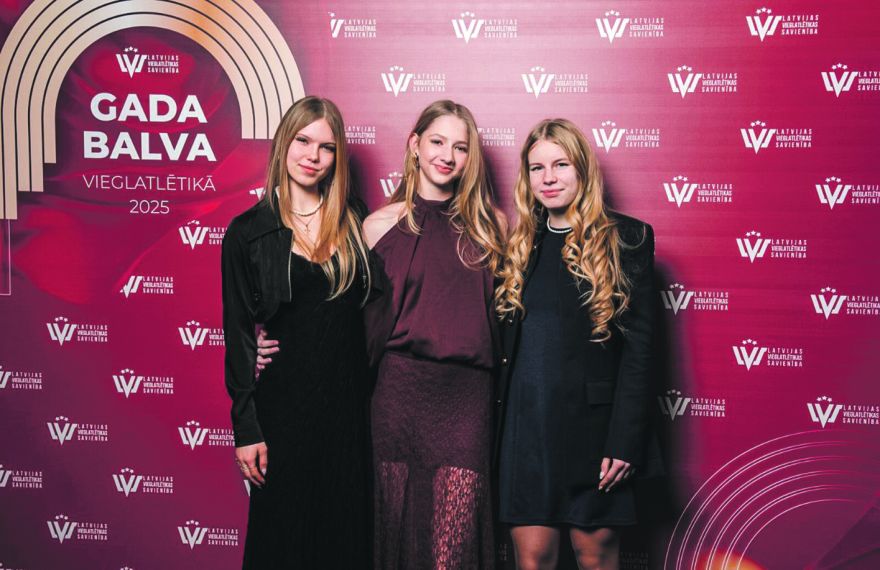 Apbalvotas Latvijas rekordistes vieglatlētikā no Ogres