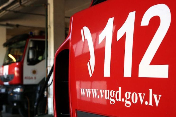 Attēls rakstam: Madlienas pagastā dega elektrības skapis