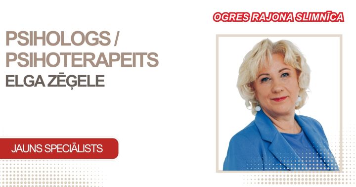 No februāra Ogres rajona slimnīcā būs pieejamas psihologa un psihoterapeita konsultācijas