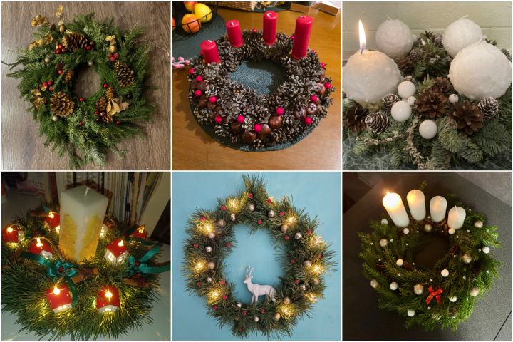 FOTO: Adventes vainagu idejas, kas iepriecinās ne tikai acis, bet arī dvēseli