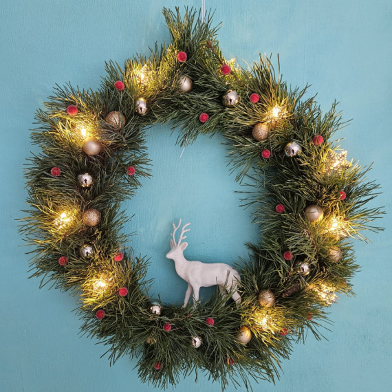 FOTO: Adventes vainagu idejas, kas iepriecinās ne tikai acis, bet arī dvēseli