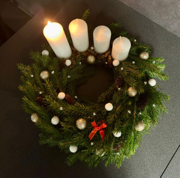 FOTO: Adventes vainagu idejas, kas iepriecinās ne tikai acis, bet arī dvēseli