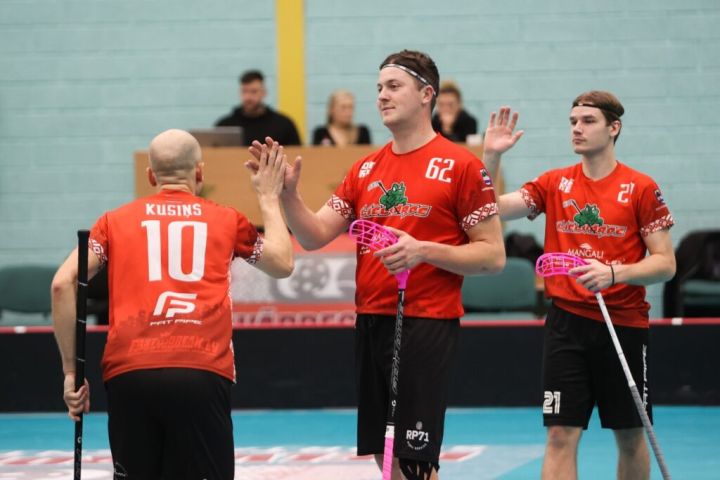 Florbola klubs “Lielvārde/Fat Pipe” izcīna Latvijas – Igaunijas līgas čempiones kausu