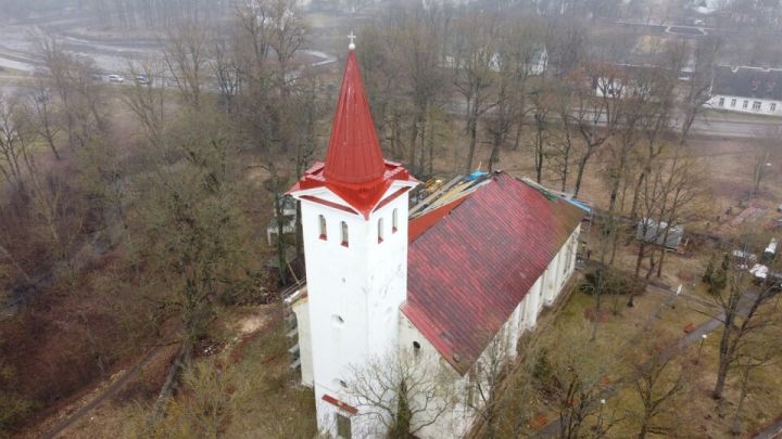 Krustpils baznīcas remonta laikā atklāj Pirmā pasaules kara liecības