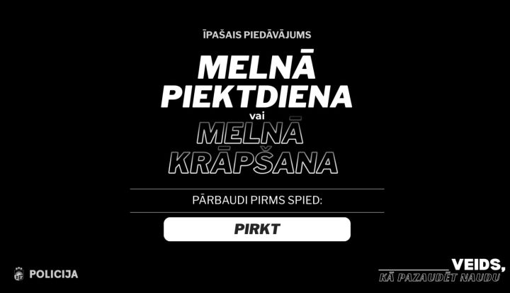 Arī krāpnieki mīl atlaides. Esi piesardzīgs izpārdošanu laikā