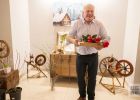 Attēls rakstam: FOTO: Savā jubilejā Ivars Rancāns atklāj vērpjamo ratiņu izstādi
