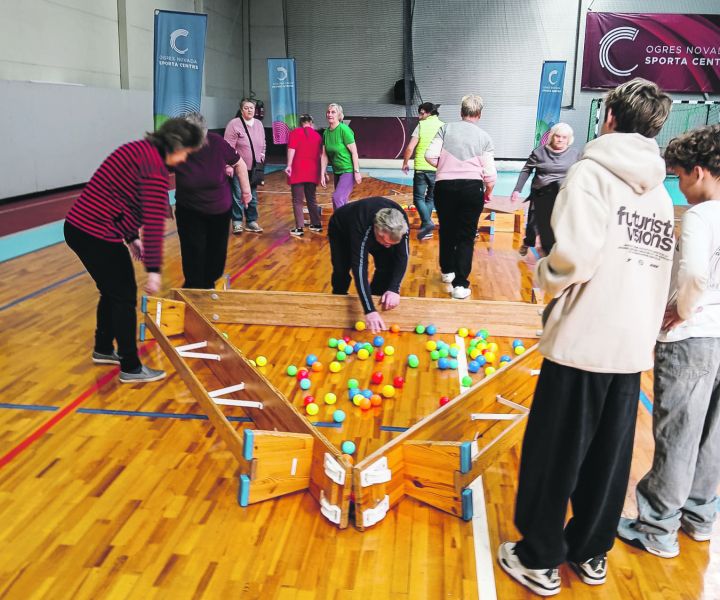 Invalīdu biedrībām kopējs notikums 