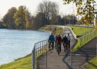 Attēls rakstam: Arī Ogres novadā ievērojams kopējais gājēju un velosipēdu ceļu garums
