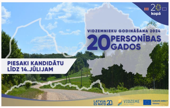 Vēl četras dienas iespējams izvirzīt kandidātus titulam “20 personības 20 gados”