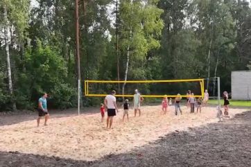 Attēls rakstam: VIDEO. Lūk, ko nozīmē aktīvi iedzīvotāji! Ceplīšos top jauns volejbola laukums