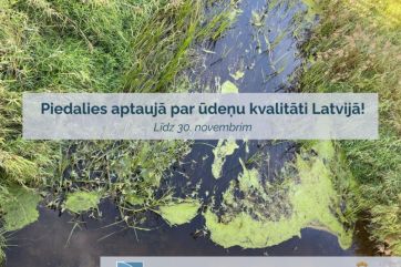 Attēls rakstam: Iespēja piedalīties aptaujā par ūdeņu kvalitāti Latvijā