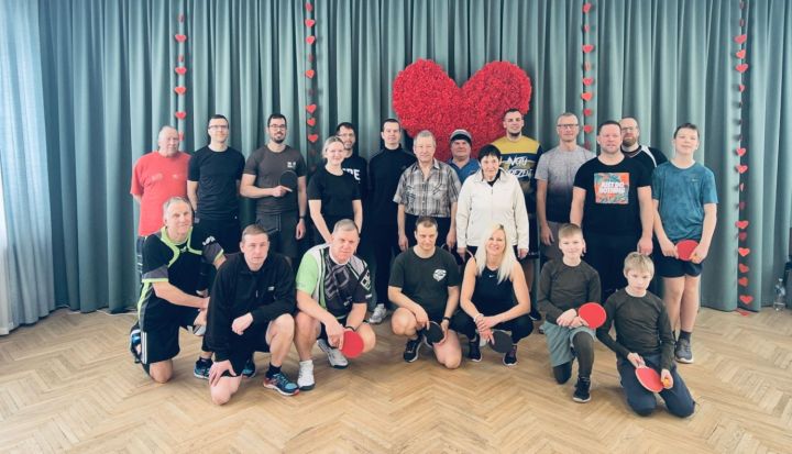 Noslēdzies  Valentīndienai veltītais galda tenisa turnīrs Rembatē