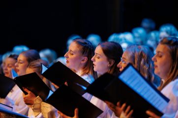 Attēls rakstam: Kormūzikas koncerts "Arvien tuvāk, arvien spožāk…"