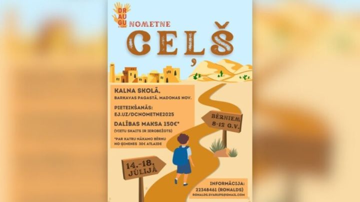 Vasarā norisināsies “Draugu cilts” nometne bērniem