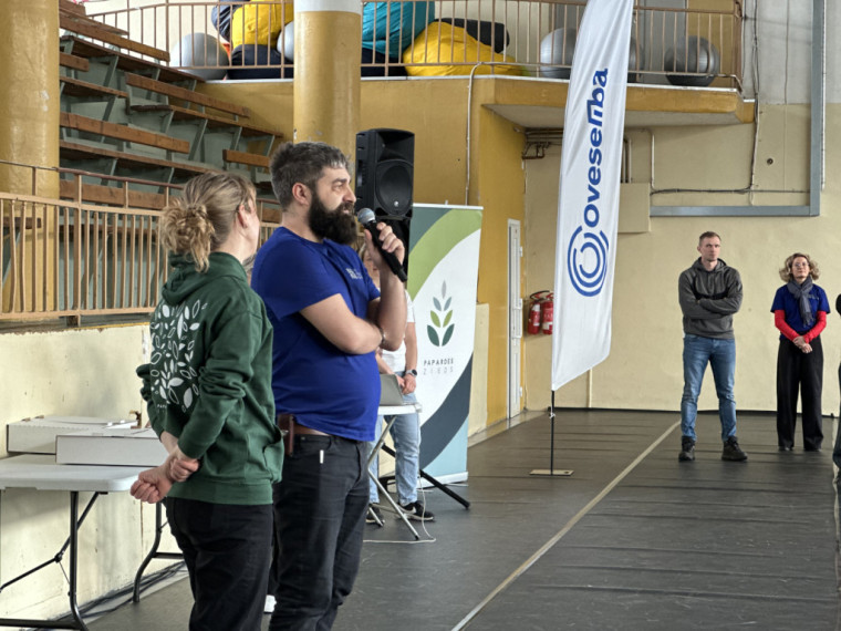 FOTO: Aizvadīts Oveselība organizētais pasākums Ogres novada jauniešiem “Vesels un gudrs 2025"
