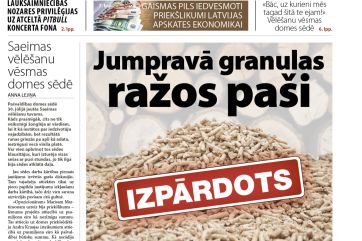 Attēls rakstam: Laikraksta «Ogres Vēstis Visiem» 4. augusta numurā