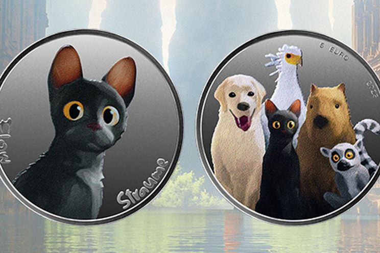 Attēls rakstam: Par "Latvijas gada monētu 2025" atzīta monēta "Straume"