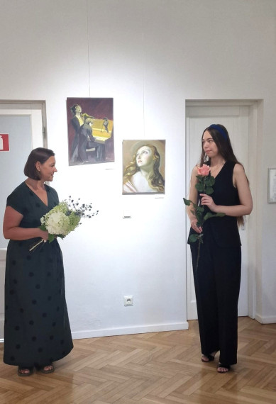 FOTO: Atklāta Martas Štaueres personālizstāde &quot;Brīvsolis&quot;